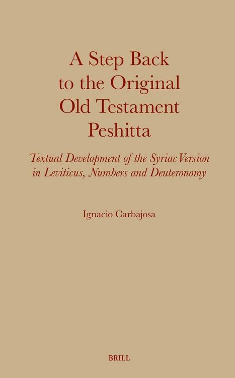 Produktbild: A Step Back to the Original Old Testament Peshitta