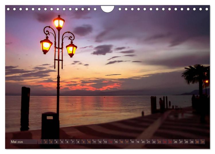 Produktbild: Lazise am Gardasee - Momente der Ruhe (Wandkalender 2026 DIN A4 quer), CALVENDO Monatskalender