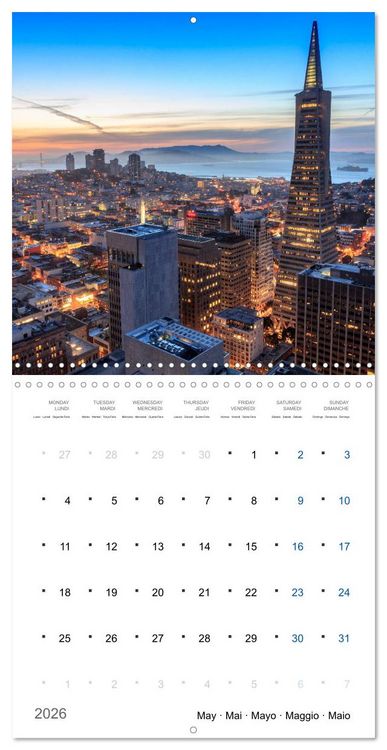 Produktbild: World Cities at Night (Wall Calendar 2026 12 &times; 12 Inch) CALVENDO 12 Month Wall Calendar