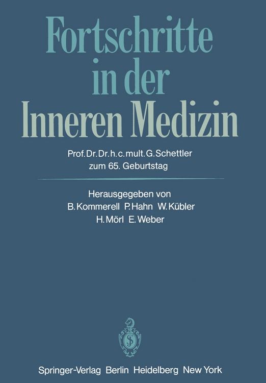 Produktbild: Fortschritte in der Inneren Medizin