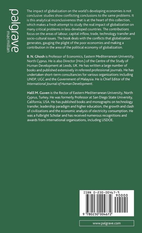 Produktbild: Globalization and the Third World