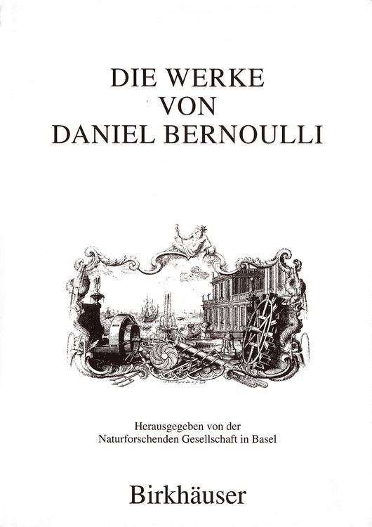 Produktbild: Die Werke von Daniel Bernoulli