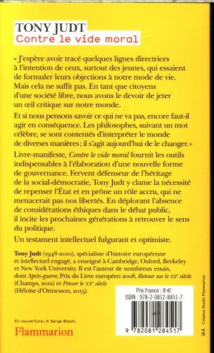 Produktbild: Contre le vide moral