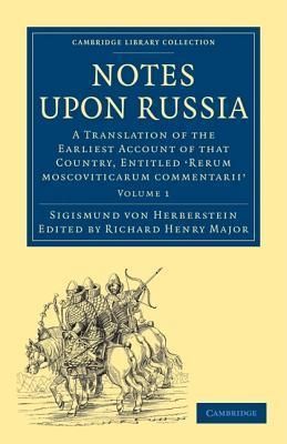Produktbild: Herberstein, S: Notes upon Russia 2 Volume Set