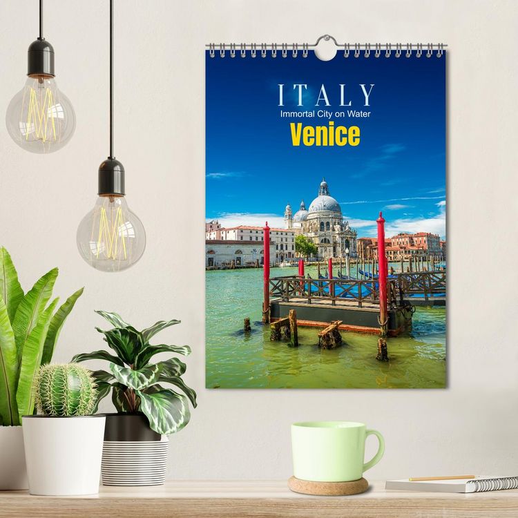 Produktbild: Italy, Venice - Immortal City on Water (Wall Calendar 2026 DIN A4 portrait), CALVENDO 12 Month Wall Calendar