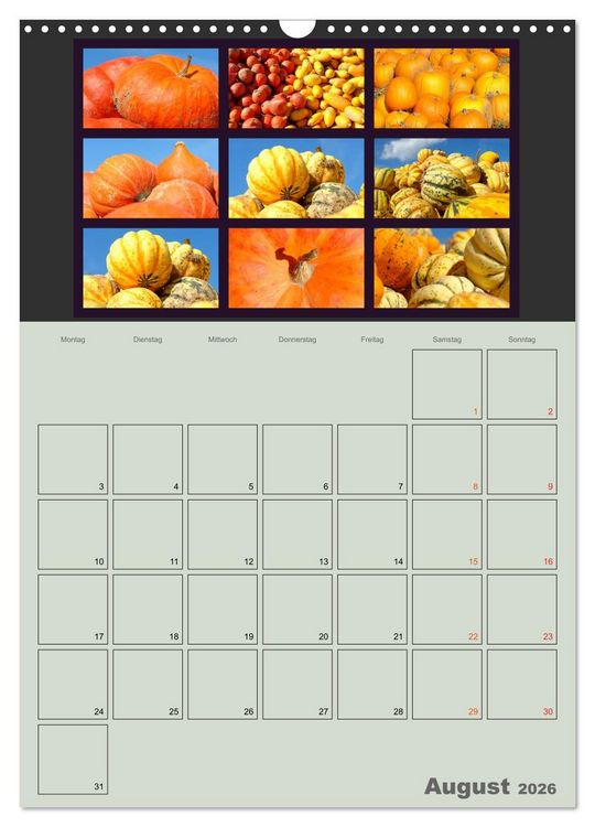 Produktbild: Food (Wandkalender 2026 DIN A3 hoch), CALVENDO Monatskalender