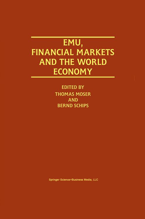 Produktbild: EMU, Financial Markets and the World Economy