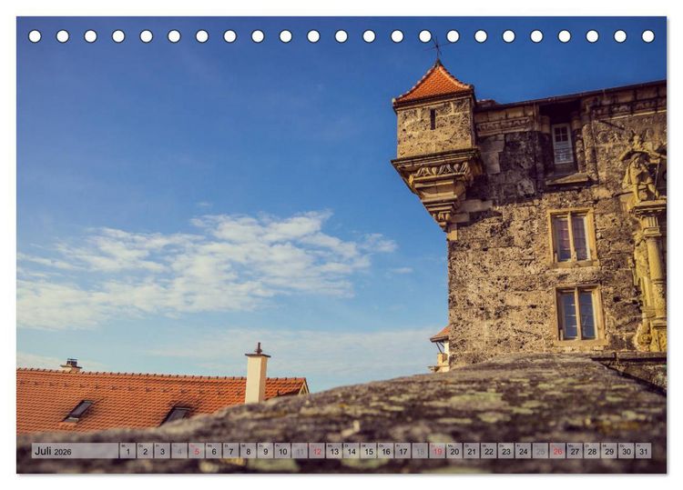 Produktbild: T&uuml;bingen - Impressionen aus der Universit&auml;tsstadt (Tischkalender 2026 DIN A5 quer), CALVENDO Monatskalender
