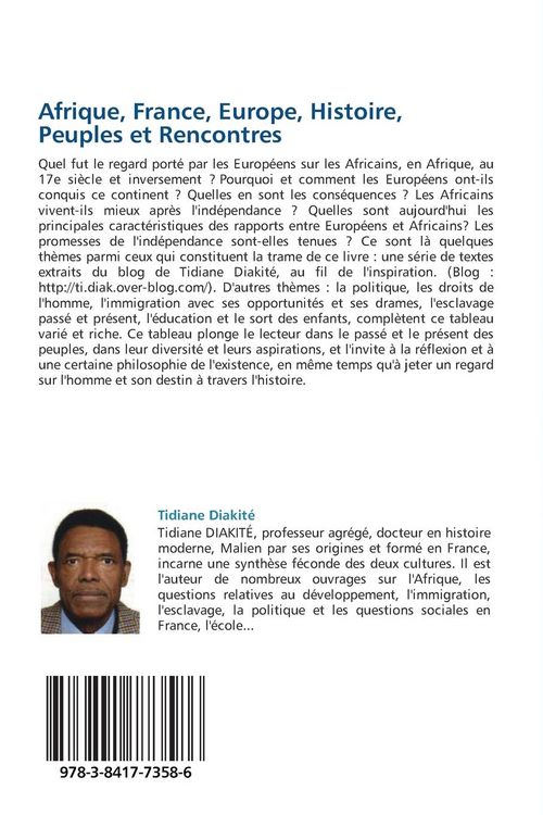 Produktbild: Afrique, France, Europe, Histoire, Peuples et Rencontres
