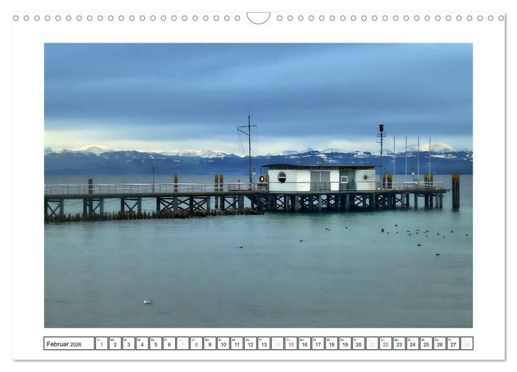 Produktbild: Bodensee - Seesucht (Wandkalender 2026 DIN A3 quer), CALVENDO Monatskalender
