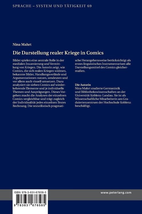 Produktbild: Die Darstellung realer Kriege in Comics