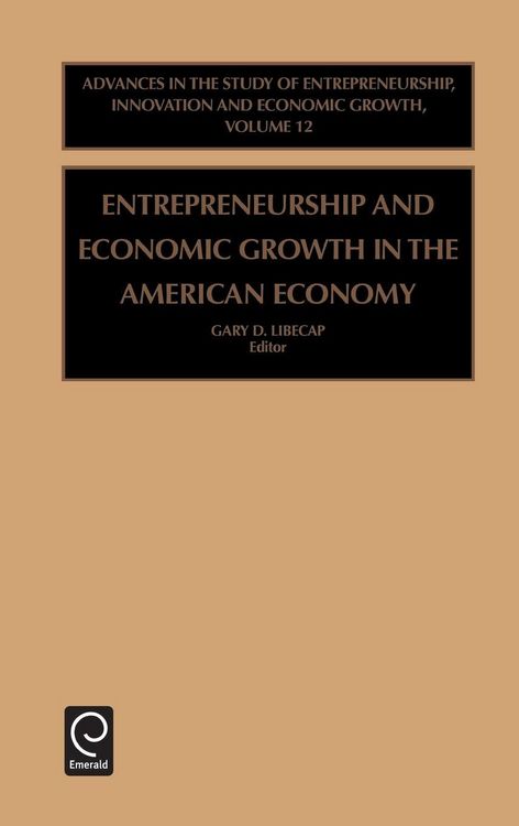 Produktbild: Entrepreneurship and Economic Growth in the American Economy