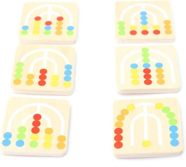 Produktbild: Farbsortierbrett Regenbogen