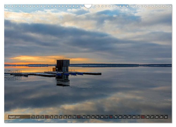 Produktbild: Seenland in der Lausitz (Wandkalender 2027 DIN A3 quer), CALVENDO Monatskalender