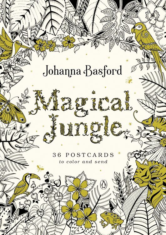 Produktbild: Magical Jungle: 36 Postcards to Color and Send