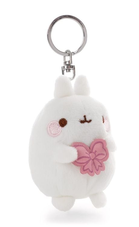 Produktbild: NICI - Schl&uuml;sselanh&auml;nger MOLANG mit Schleife 8cm an Header Karte