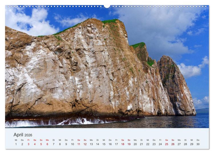Produktbild: Entdecke Galapagos (Wandkalender 2026 DIN A2 quer), CALVENDO Monatskalender