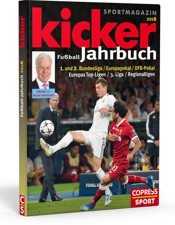 Produktbild: Kicker Fu&szlig;ball-Jahrbuch 2018