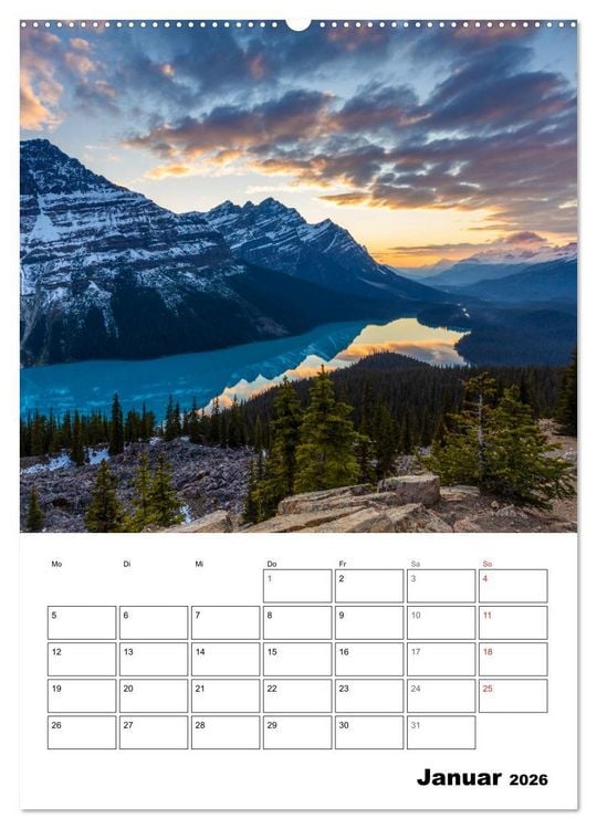 Produktbild: Mein Sch&ouml;nes Kanada (hochwertiger Premium Wandkalender 2026 DIN A2 hoch), Kunstdruck in Hochglanz