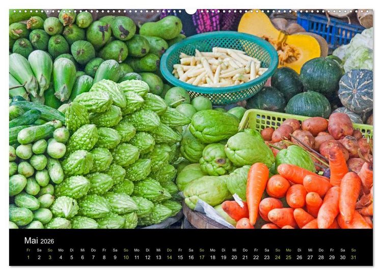 Produktbild: Das Mekong-Delta (hochwertiger Premium Wandkalender 2026 DIN A2 quer), Kunstdruck in Hochglanz