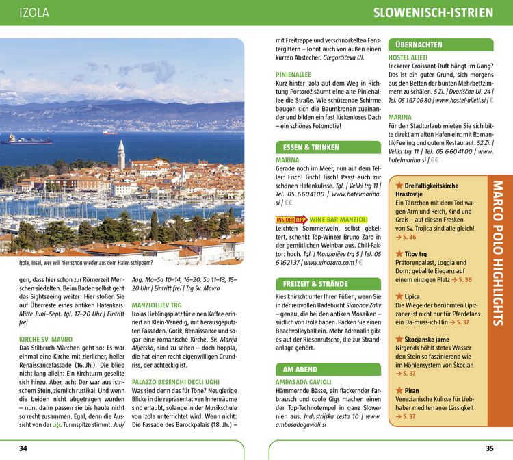 Produktbild: MARCO POLO Reisef&uuml;hrer Kroatische K&uuml;ste Istrien, Kvarner