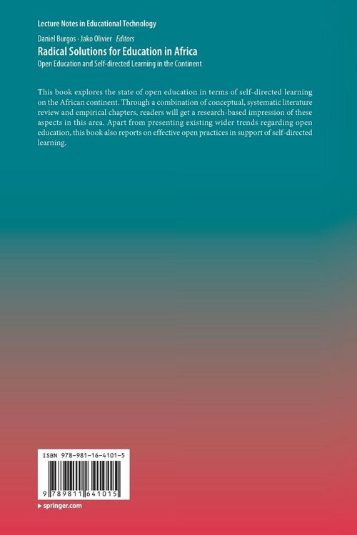 Produktbild: Radical Solutions for Education in Africa