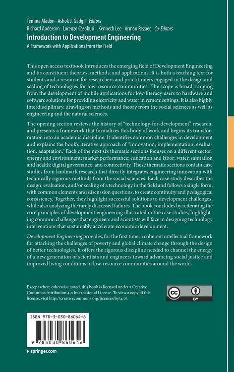 Produktbild: Introduction to Development Engineering