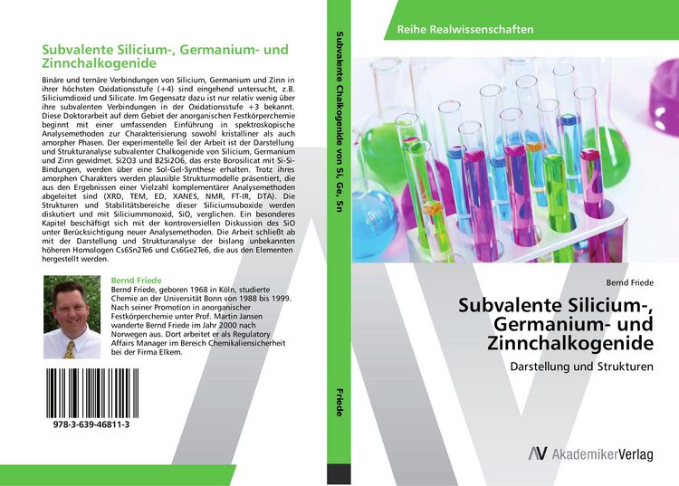 Produktbild: Subvalente Silicium-, Germanium- und Zinnchalkogenide