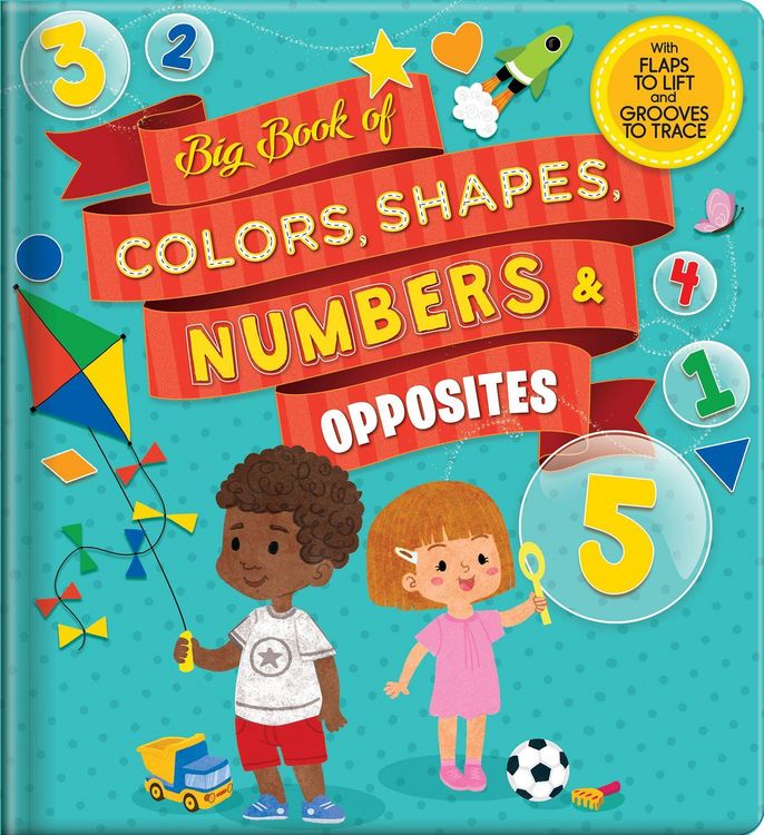 Produktbild: Big Book of Colors, Shapes, Numbers & Opposites