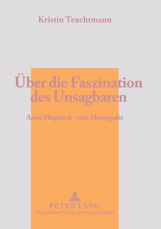 Produktbild: &Uuml;ber die Faszination des Unsagbaren