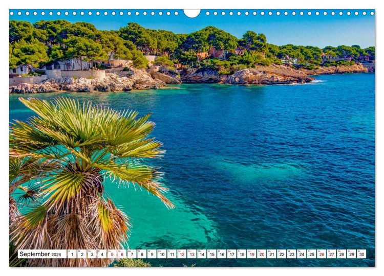 Produktbild: Mallorca - Sch&ouml;ne Impressionen der Insel (Wandkalender 2026 DIN A3 quer), CALVENDO Monatskalender