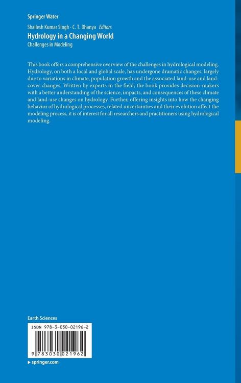 Produktbild: Hydrology in a Changing World