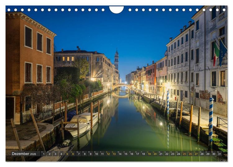 Produktbild: Malerisches Venedig (Wandkalender 2026 DIN A4 quer), CALVENDO Monatskalender