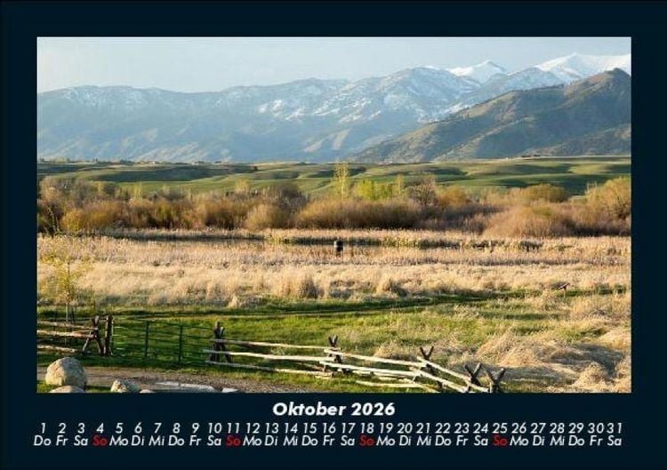 Produktbild: Bergige Welten 2026 Fotokalender DIN A5