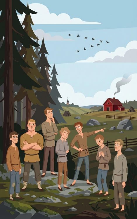 Produktbild: Seitsem&auml;n veljest&auml;
