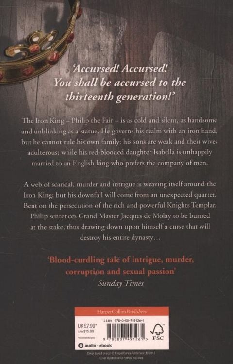 Produktbild: The Accursed Kings 01. The Iron King