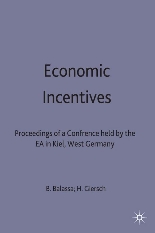 Produktbild: Economic Incentives