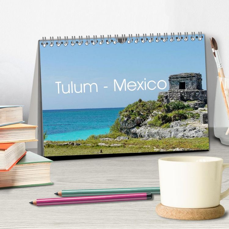 Produktbild: Tulum - Mexico (Tischkalender 2026 DIN A5 quer), CALVENDO Monatskalender