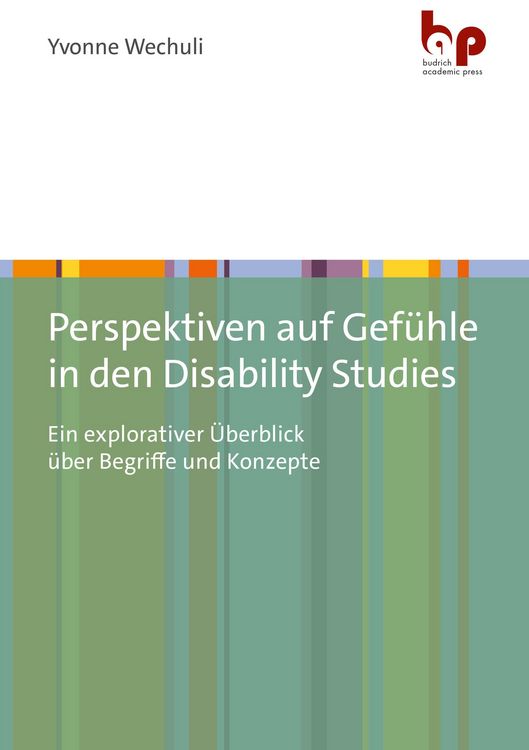 Produktbild: Perspektiven auf Gef&uuml;hle in den Disability Studies