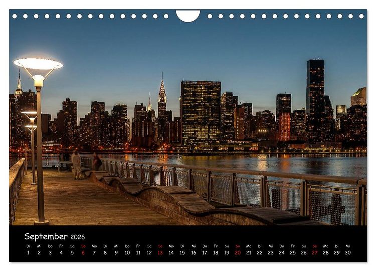 Produktbild: New York (Wandkalender 2026 DIN A4 quer), CALVENDO Monatskalender