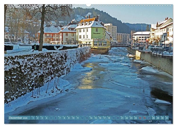 Produktbild: St. Blasien - Dom- und Kurstadt (Wandkalender 2026 DIN A2 quer), CALVENDO Monatskalender