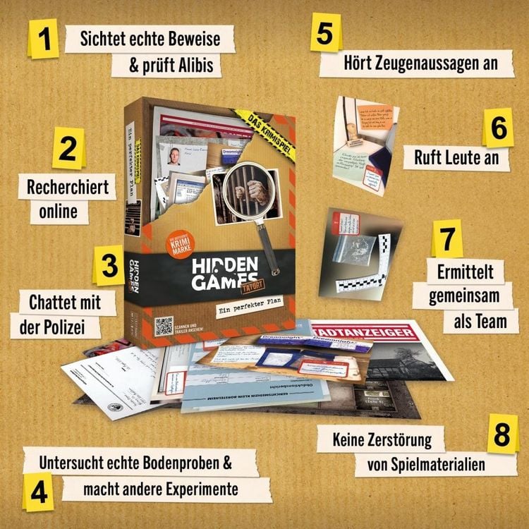 Produktbild: Hidden Games Tatort: Ein perfekter Plan