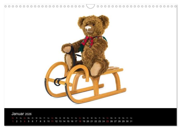 Produktbild: Martin B&auml;ren aus Sonneberg (Wandkalender 2026 DIN A3 quer), CALVENDO Monatskalender