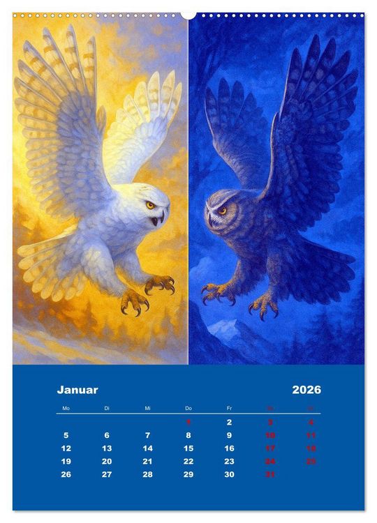 Produktbild: Spiegelwildnis (hochwertiger Premium Wandkalender 2026 DIN A2 hoch), Kunstdruck in Hochglanz