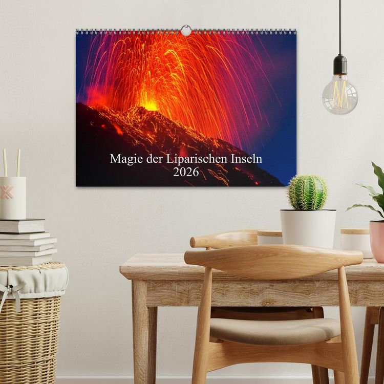 Produktbild: Magie der Liparischen Inseln 2026 (Wandkalender 2026 DIN A3 quer), CALVENDO Monatskalender