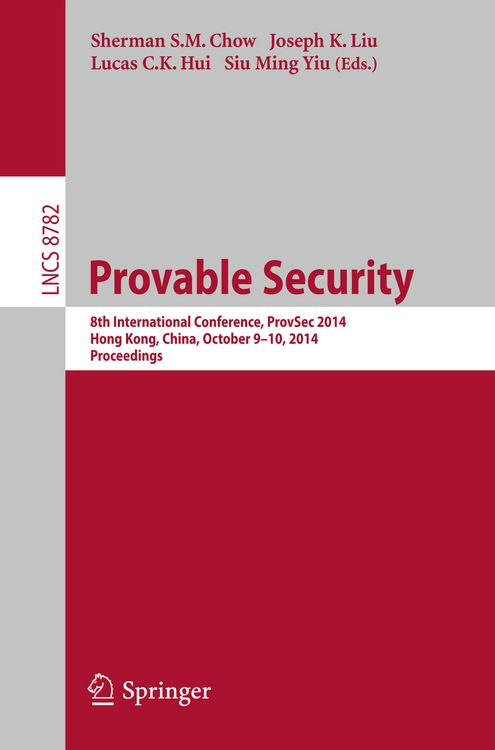 Produktbild: Provable Security