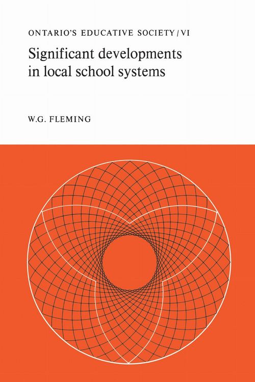 Produktbild: Significant Developments in Local School Systems