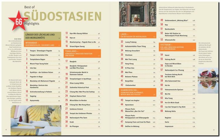 Produktbild: Best of S&uuml;dostasien - Thailand &middot; Laos &middot; Vietnam &middot; Myanmar &middot; Kambodscha - 66 Highlights