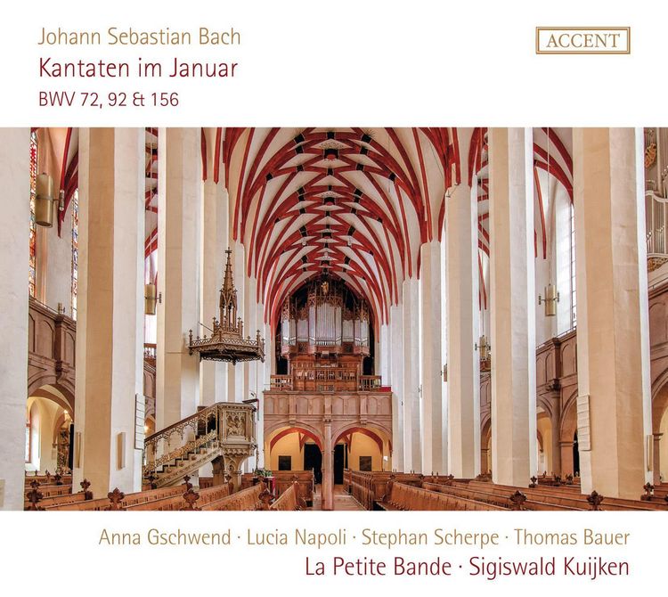 Produktbild: Johann Sebastian Bach: Cantatas BWV 72,92 & 156