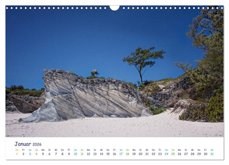 Produktbild: Bahamas-Eleuthera unterwegs am Lighthouse Beach (Wandkalender 2026 DIN A3 quer), CALVENDO Monatskalender